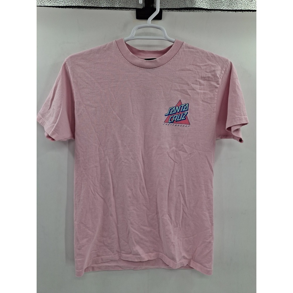 Santa Cruz Skateboards Medium Pink S/S‎ Shirt